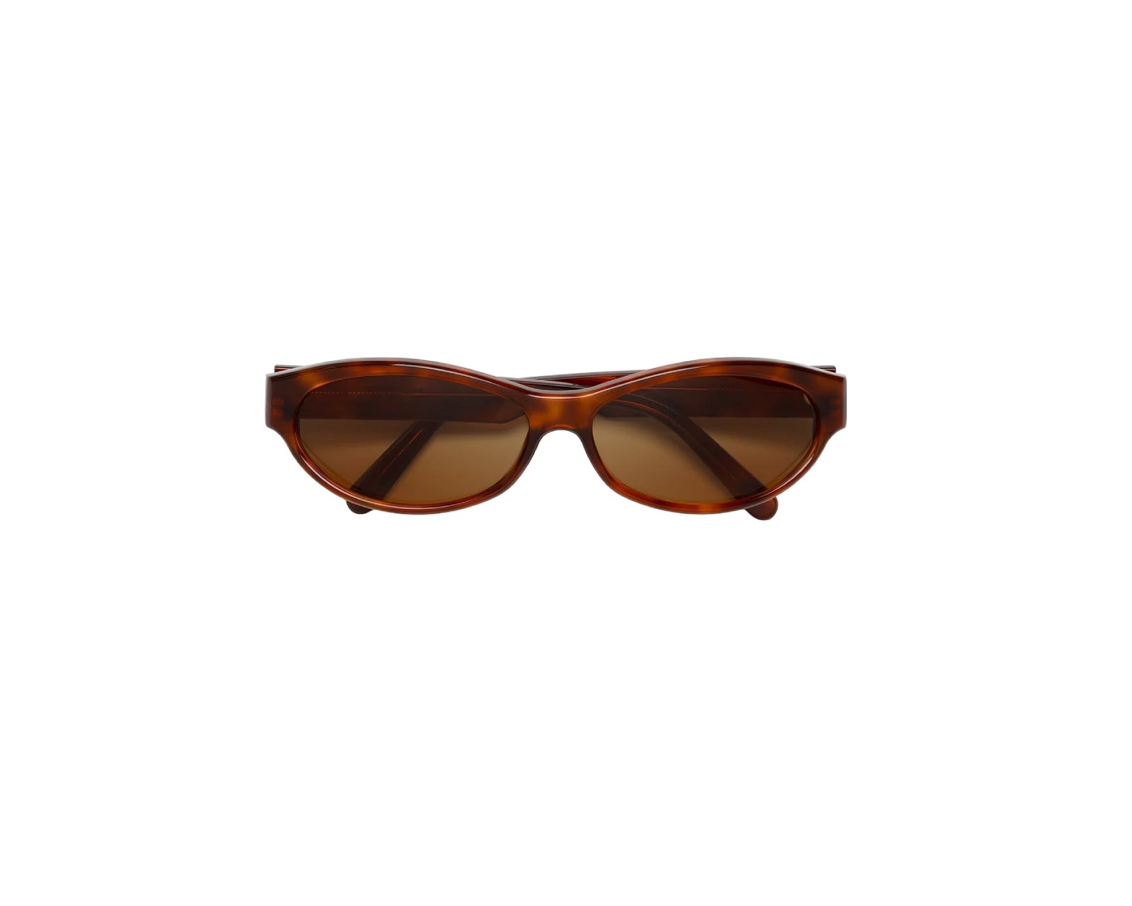 Marni Unisex Marni DYP Ouzoud Havana Sonnenbrillen Acetat Havanna Braun Geometrisch