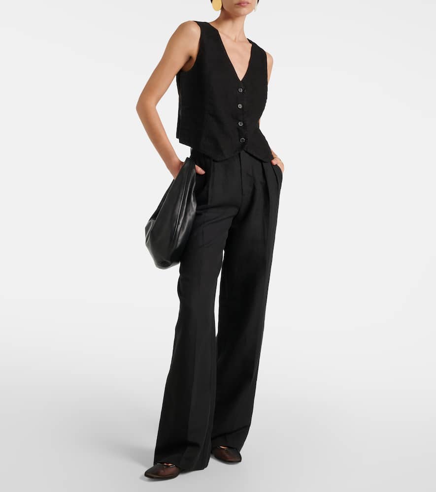Mylie linen vest