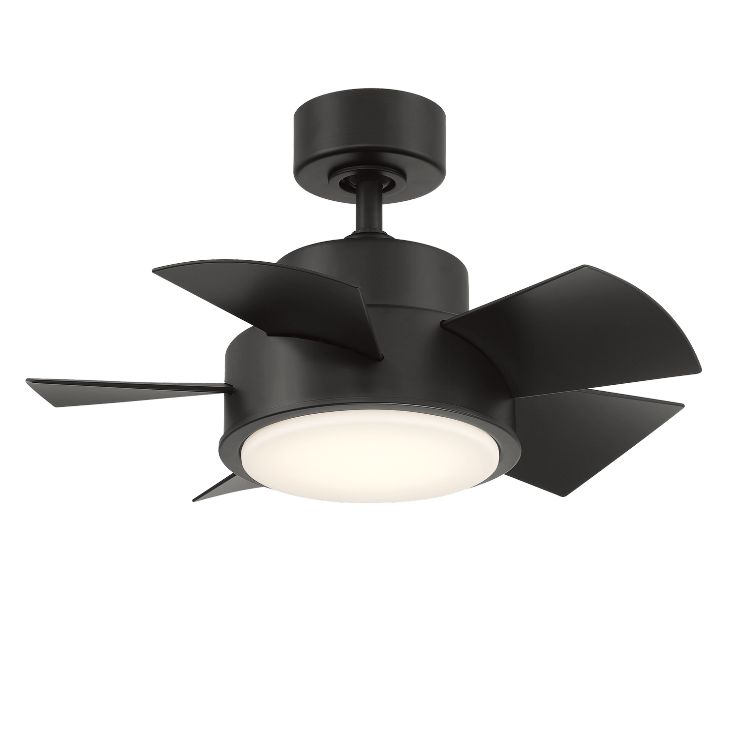 Matte Black 26" Ceiling Fan from the Vox Collection