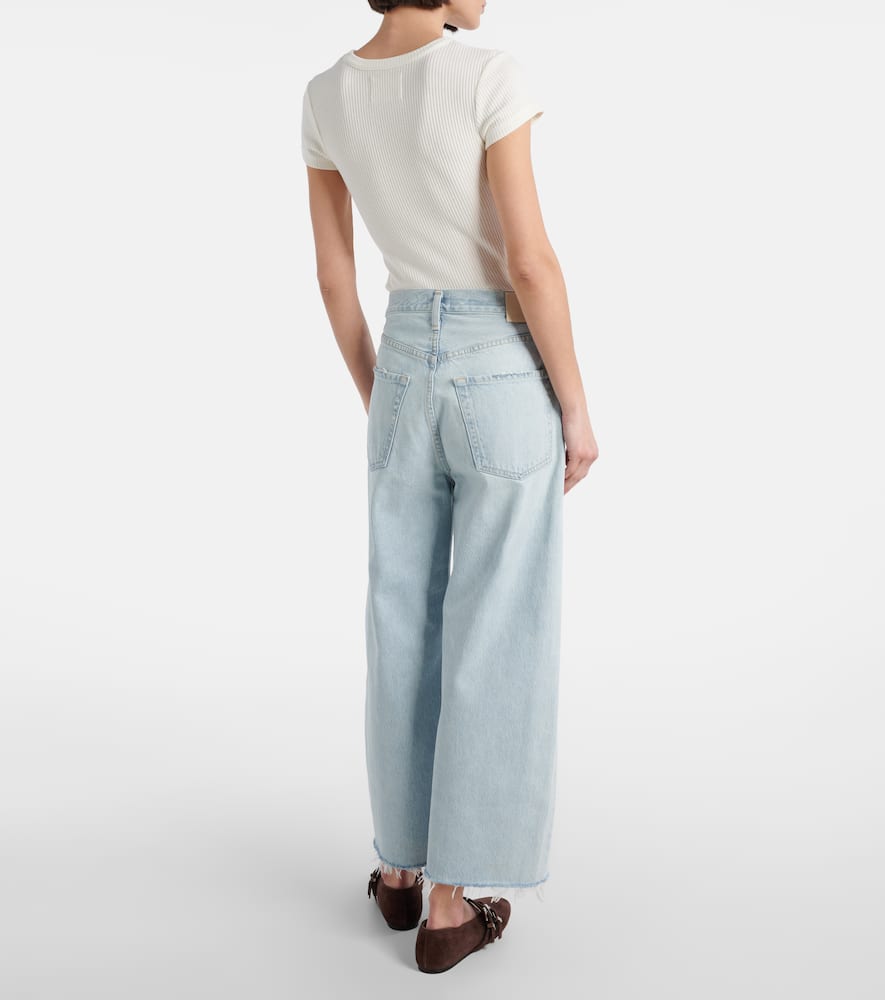 Annina high-rise wide-leg jeans