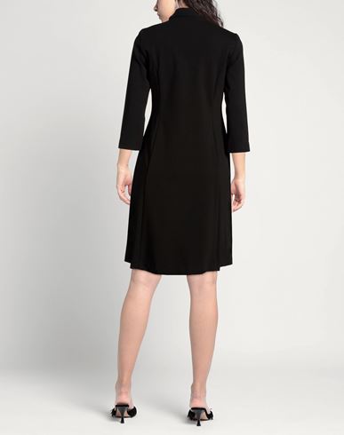 Woman Mini dress Black Size 4 Viscose, Polyamide, Elastane