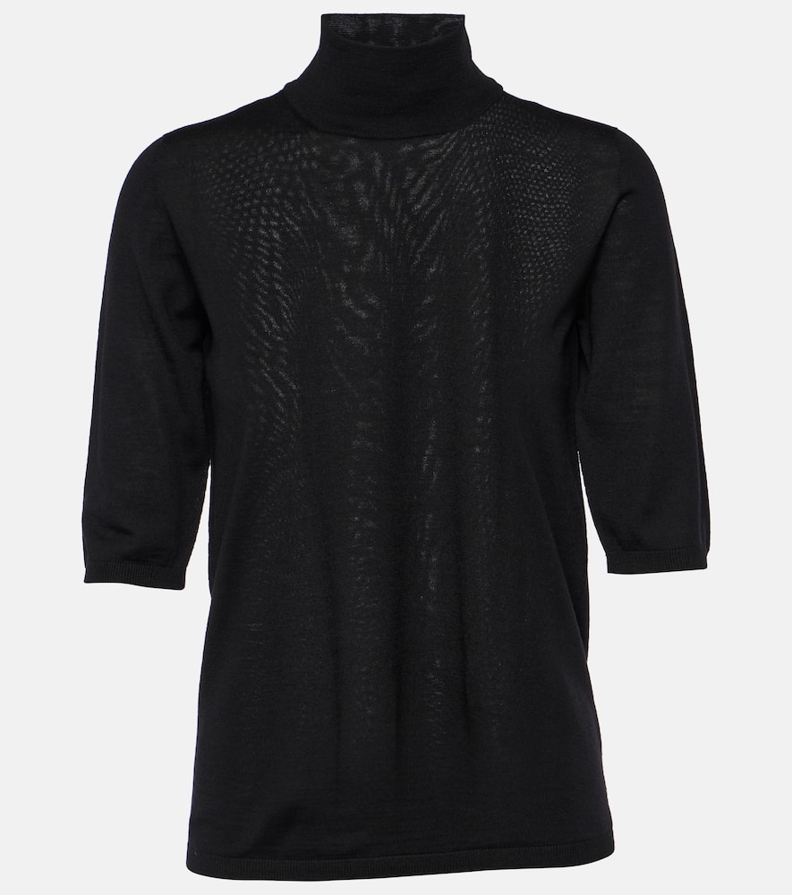 Ciriaco virgin wool turtleneck top