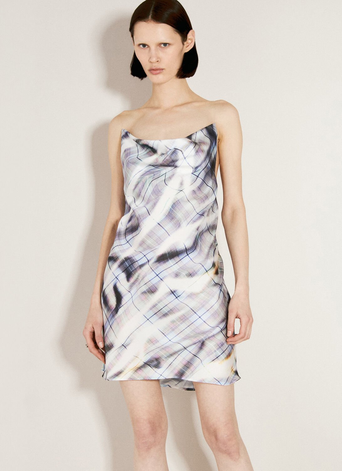 Invisible Strap Slip Dress - Woman Dresses White Fr