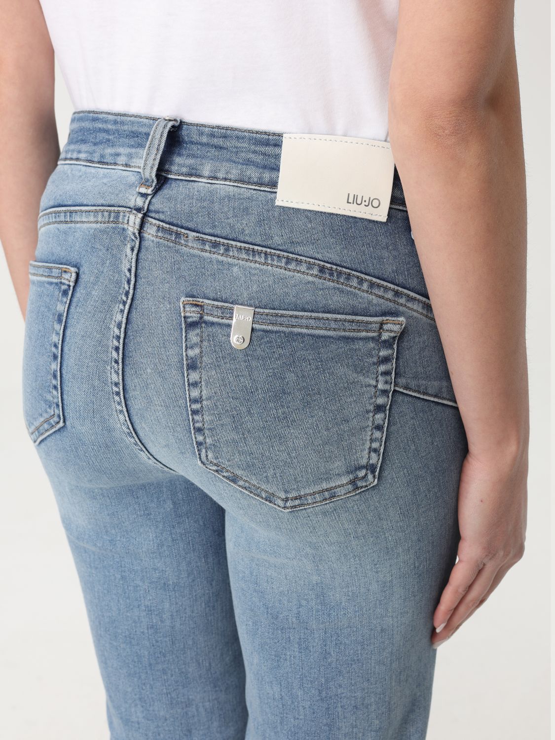 Jeans LIU JO Woman color Cream