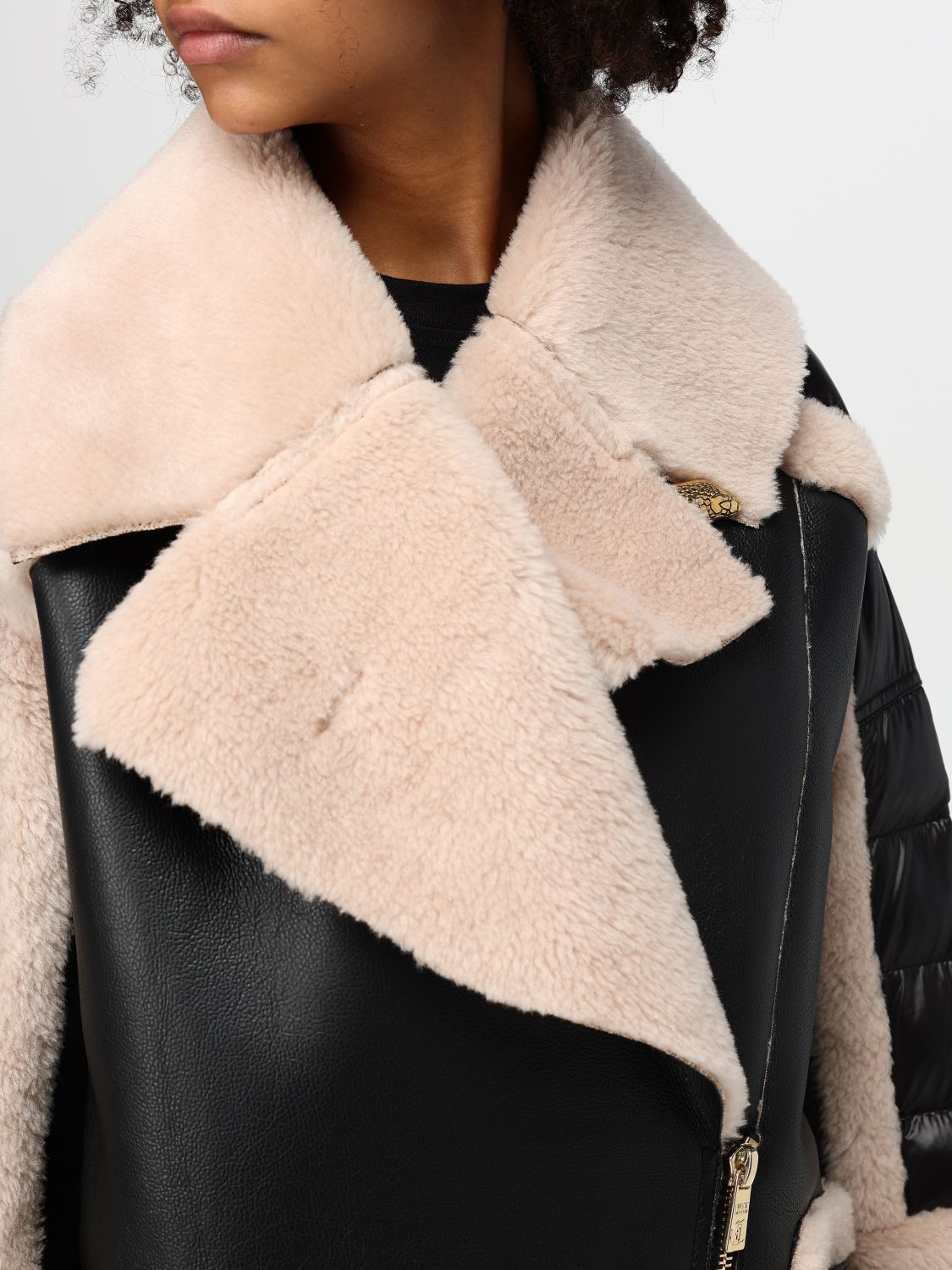 Fur Coats Woman color Black