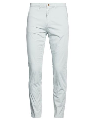 Man Pants Light grey Size 36 Cotton, Elastane