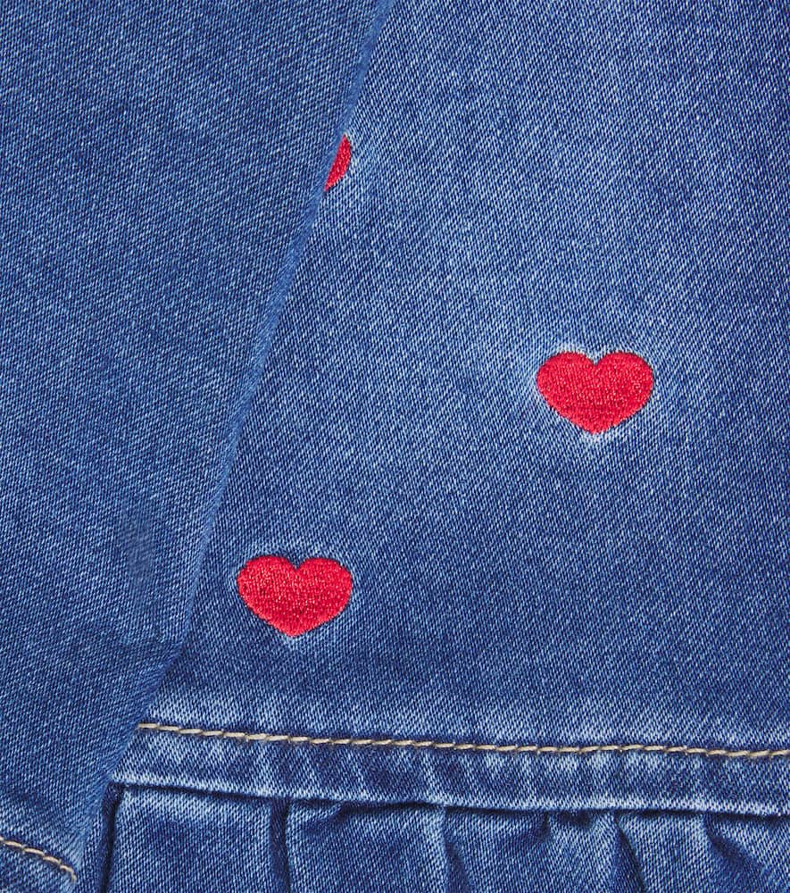 X Disney Baby embroidered straight jeans