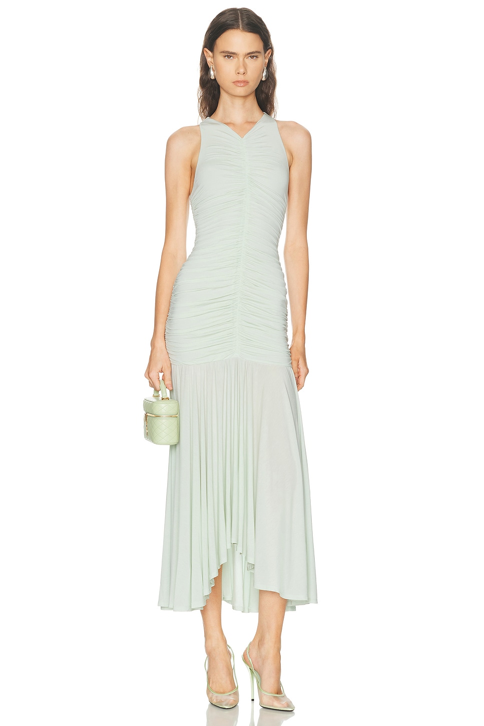 A.L.C. Ayla Dress in Pale Mint - Mint. M also in L