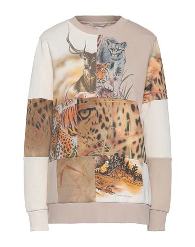 Woman Sweatshirt Beige Size 0