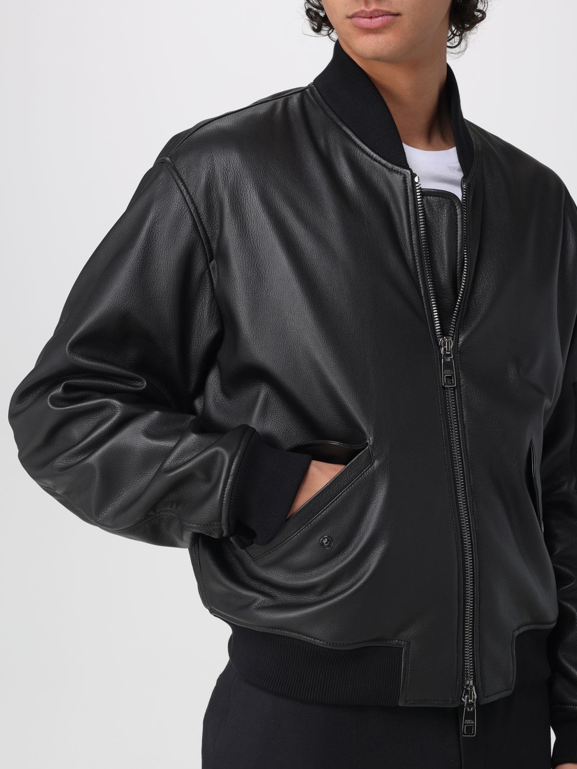 Jacket Men color Black