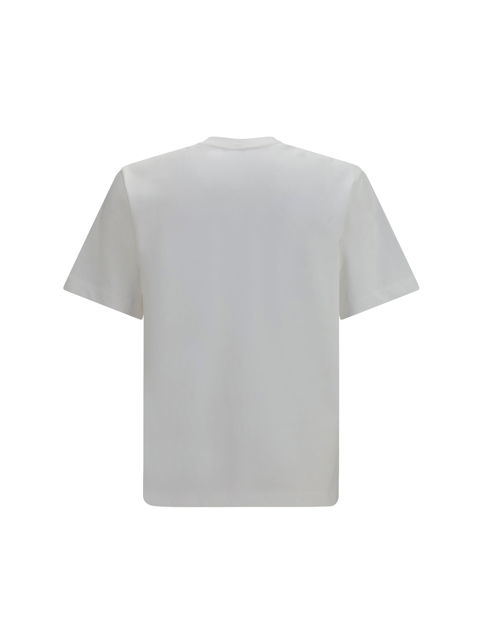 Cotton Crew Neck T-Shirt — White