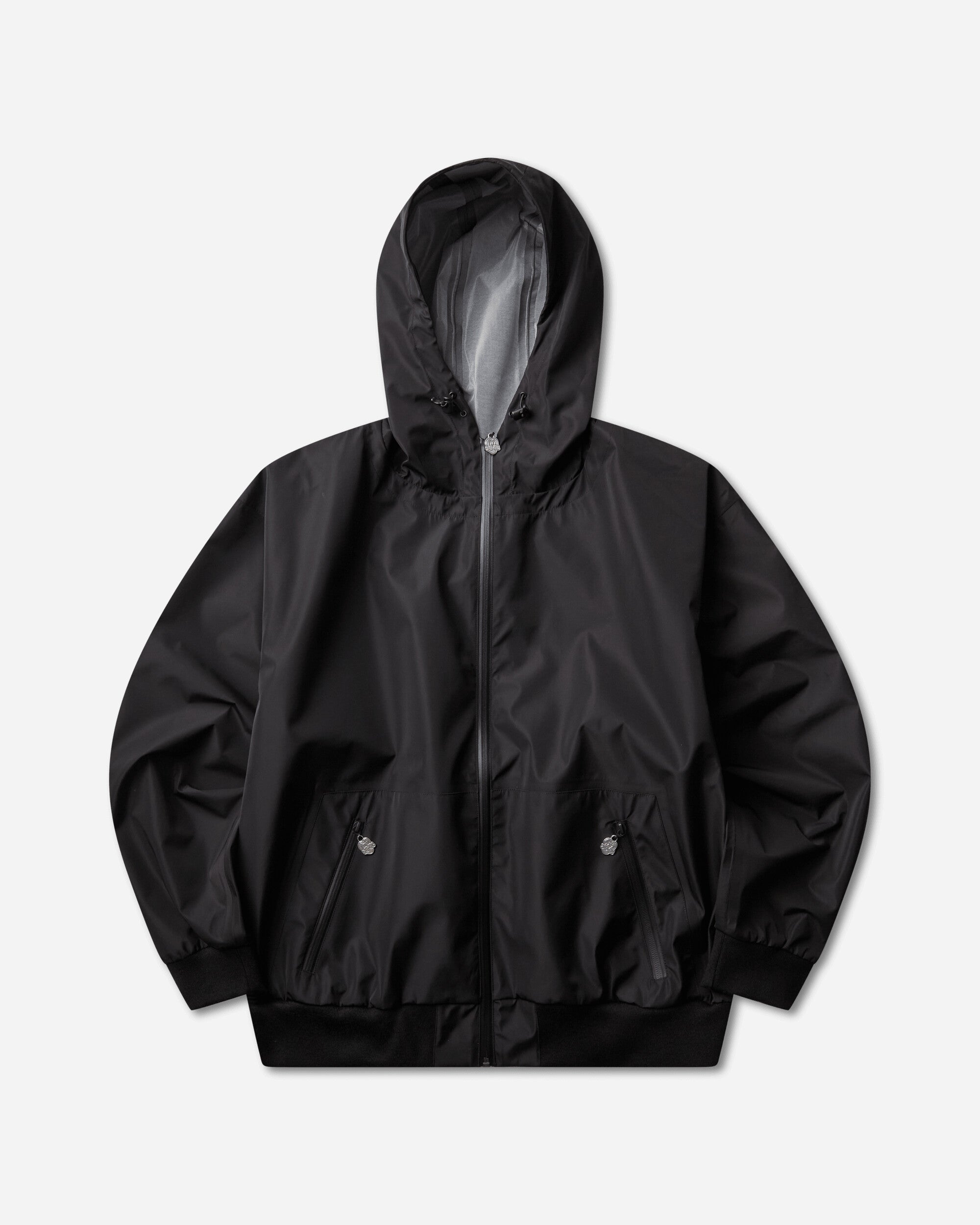 Men s Reflective Finesse Pup Performance Rain Jacket Black