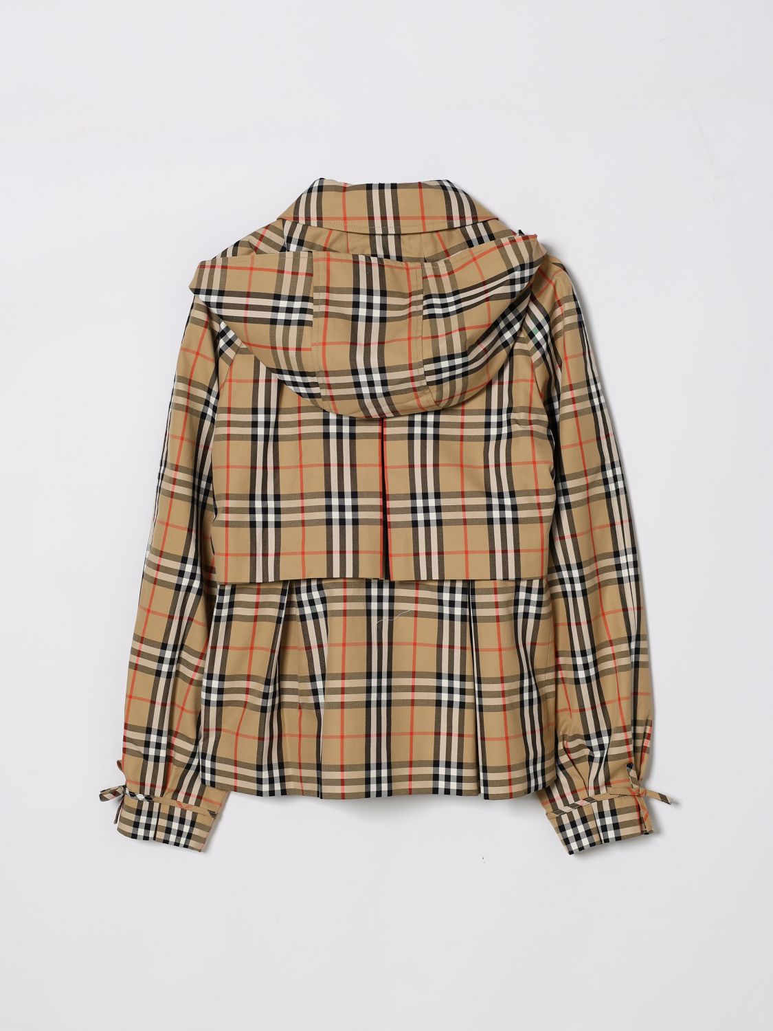 Coat Kids color Beige