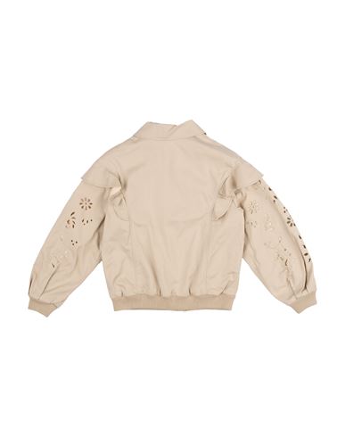 Chloé Kid Girl Jacket Beige Size 10 Cotton