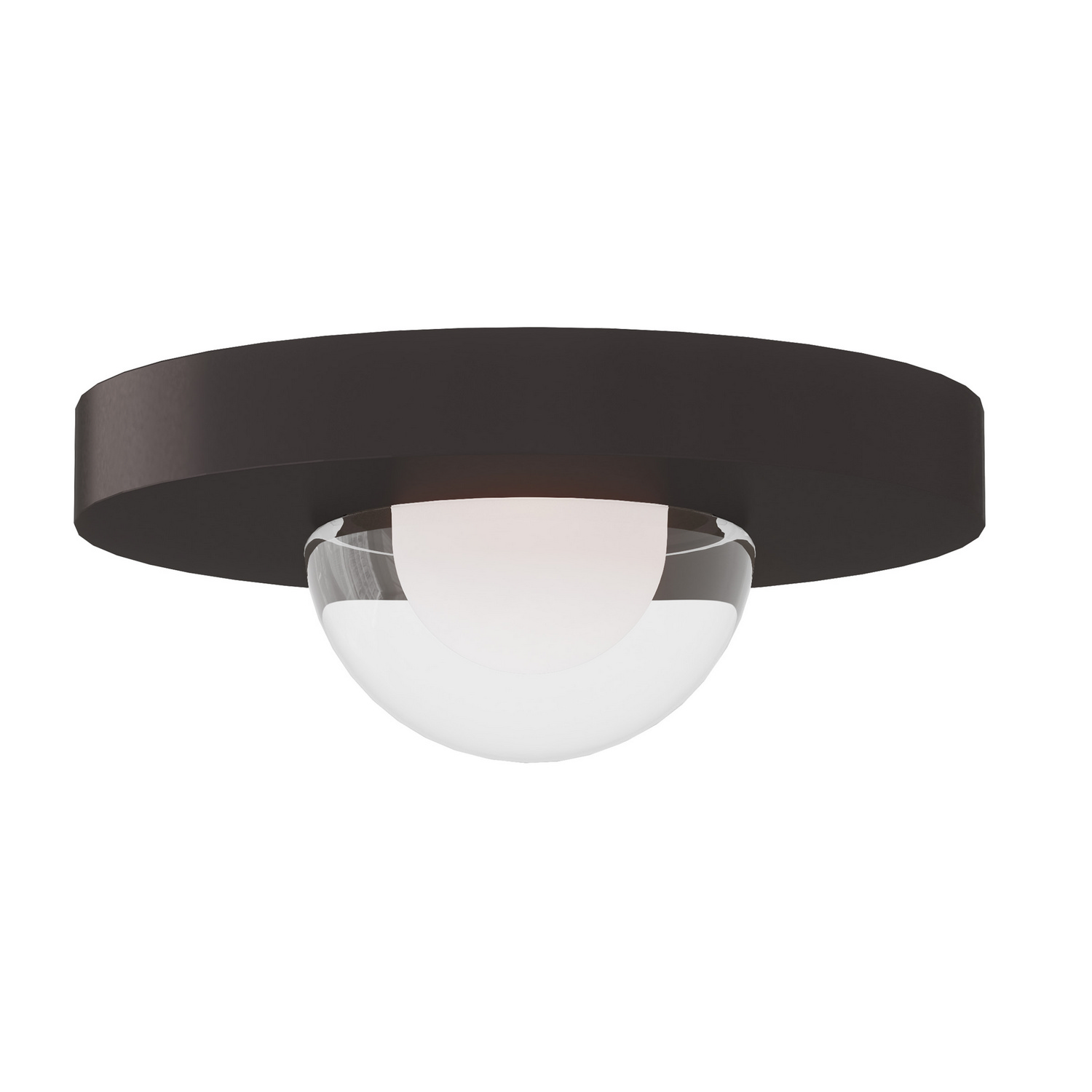Ebell 1-Light 1.70"H LED Flush Mount in Natural Bra