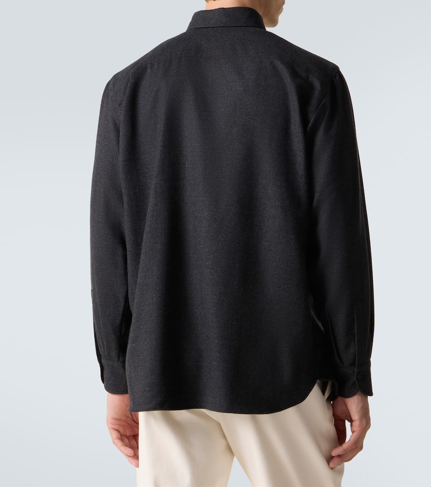 Virgin wool shirt