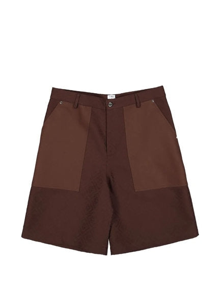 Monogram Cargo Shorts for Men