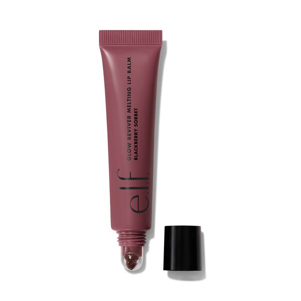 Glow Reviver Melting Lip Balm In Blackberry Sorbet - Vegan and Cruelty-Free Makeup
