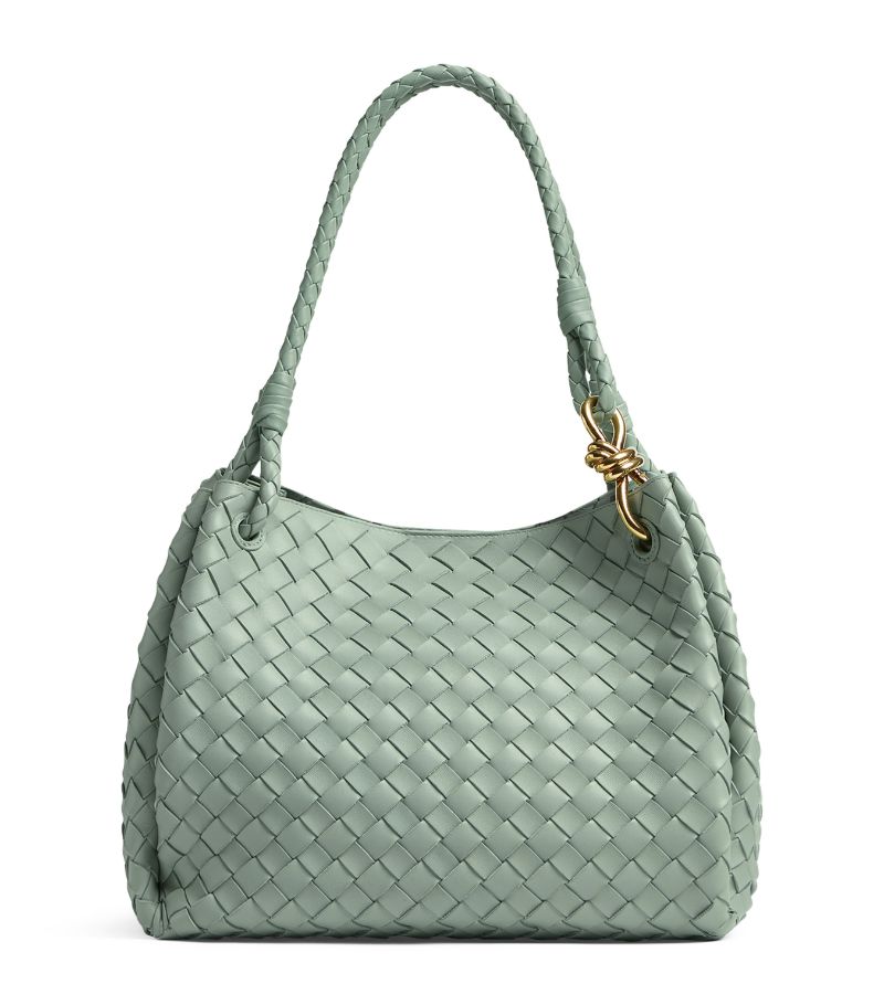 Large Lambskin Andiamo Parachute Shoulder Bag