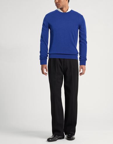 Man Sweater Blue Size M Polyamide, Viscose, Wool, Cashmere