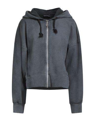 Woman Sweatshirt Charcoal Size M Cotton