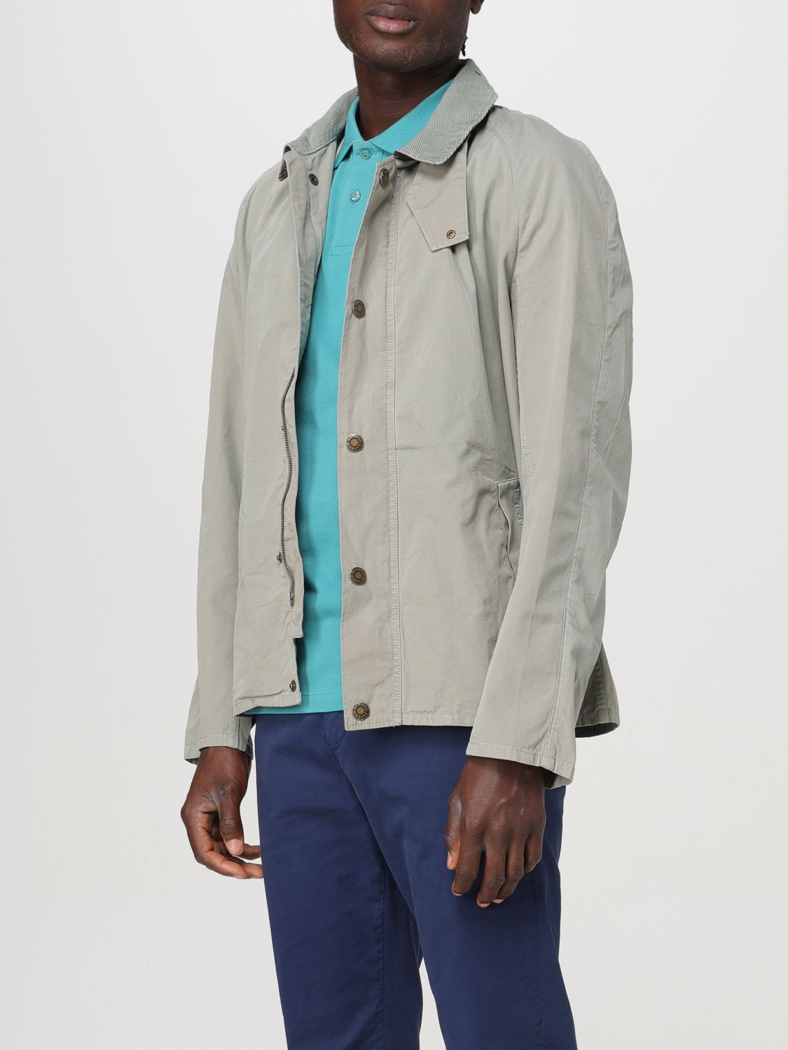 Blazer Men color Green