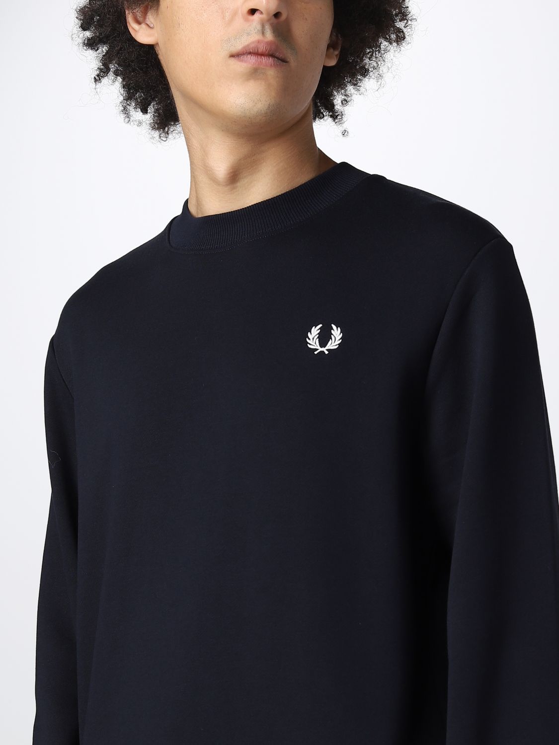 Sweatshirt Men color Navy