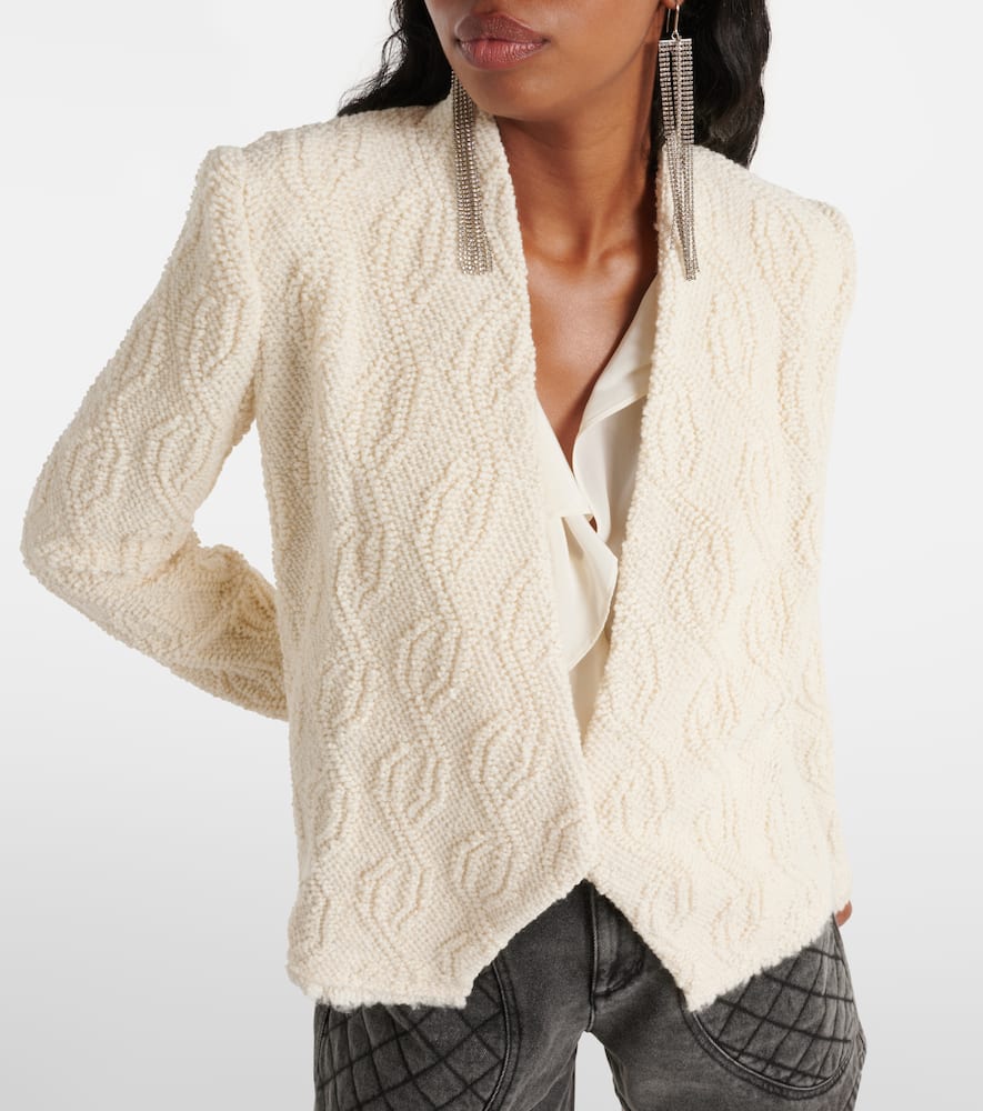 Loyana wool-blend jacket