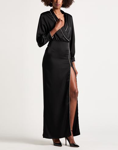 Party Edition Woman Maxi dress Black Size 4 Polyester