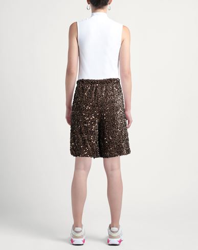 Woman Shorts & Bermuda Shorts Khaki Size S Polyester