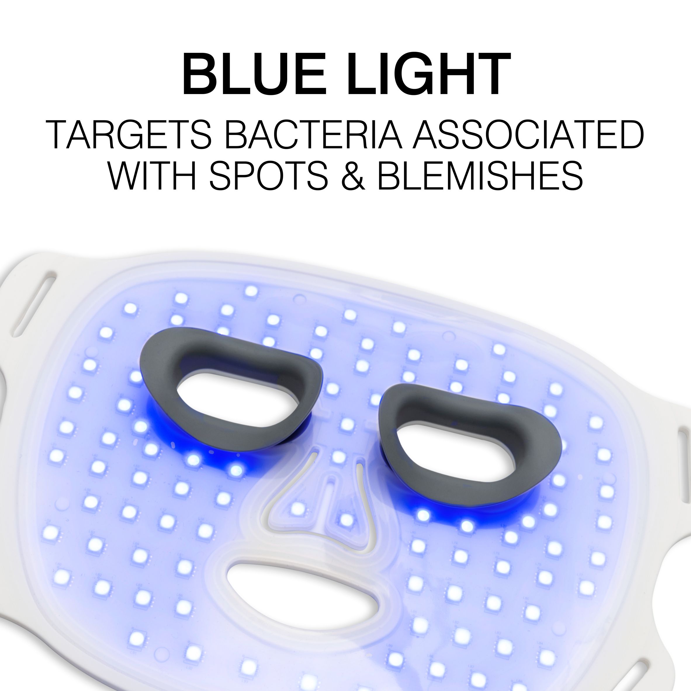 Rio LED Face Mask in White