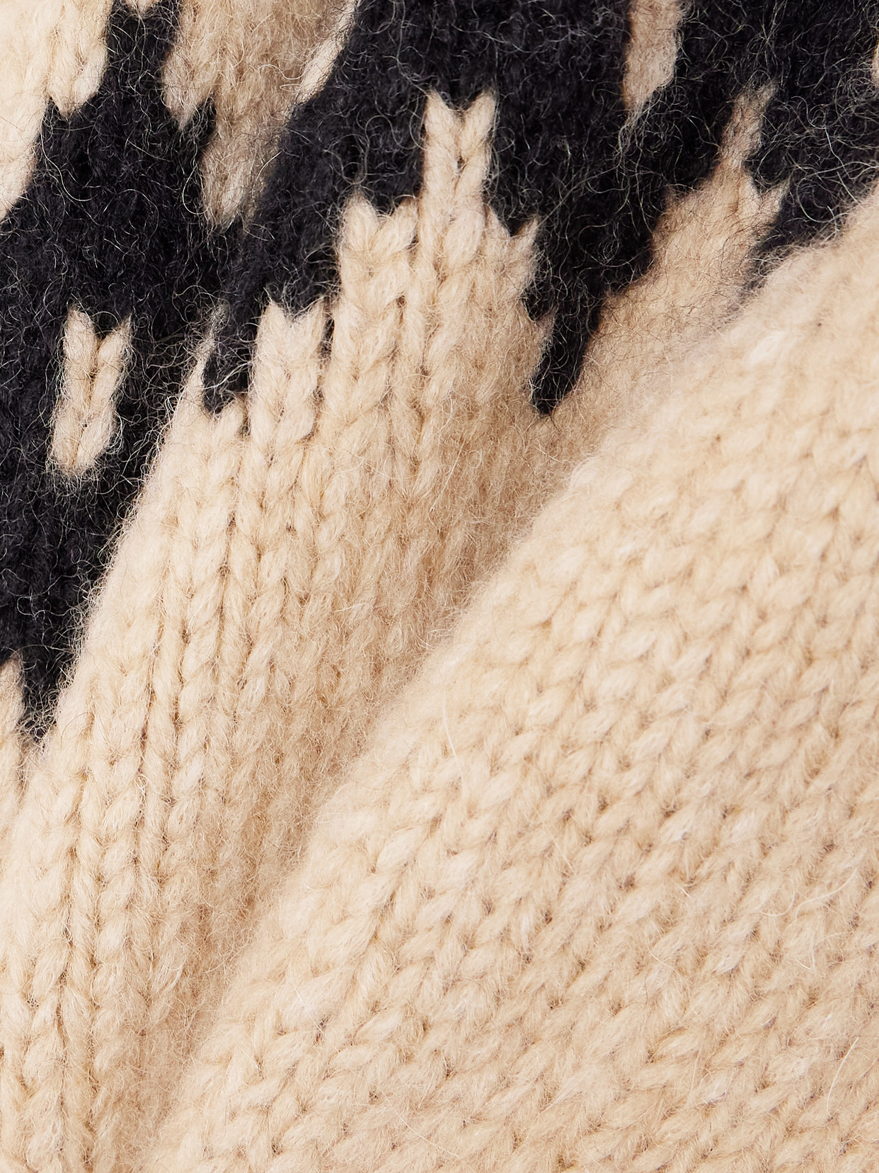 Alena Fair Isle Alpaca-blend Sweater - Brown