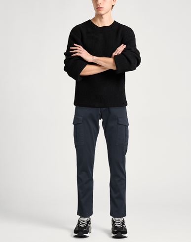 Man Pants Midnight blue Size 32 Cotton, Elastane