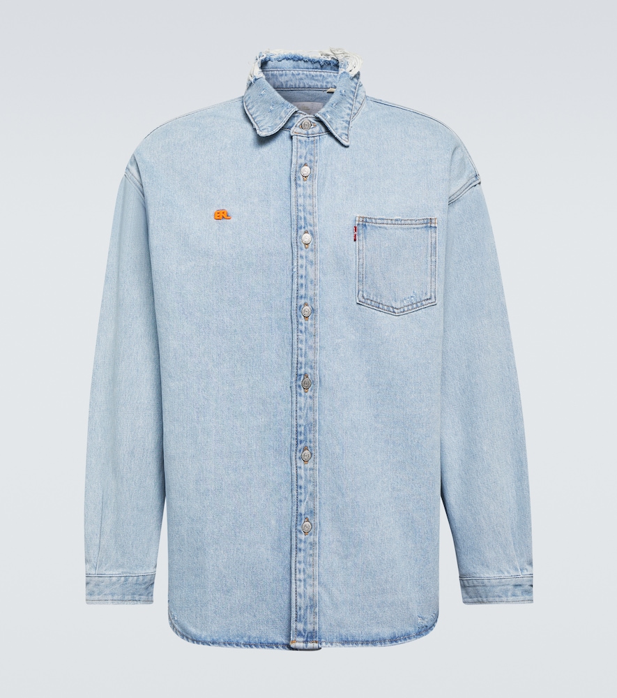Denim overshirt