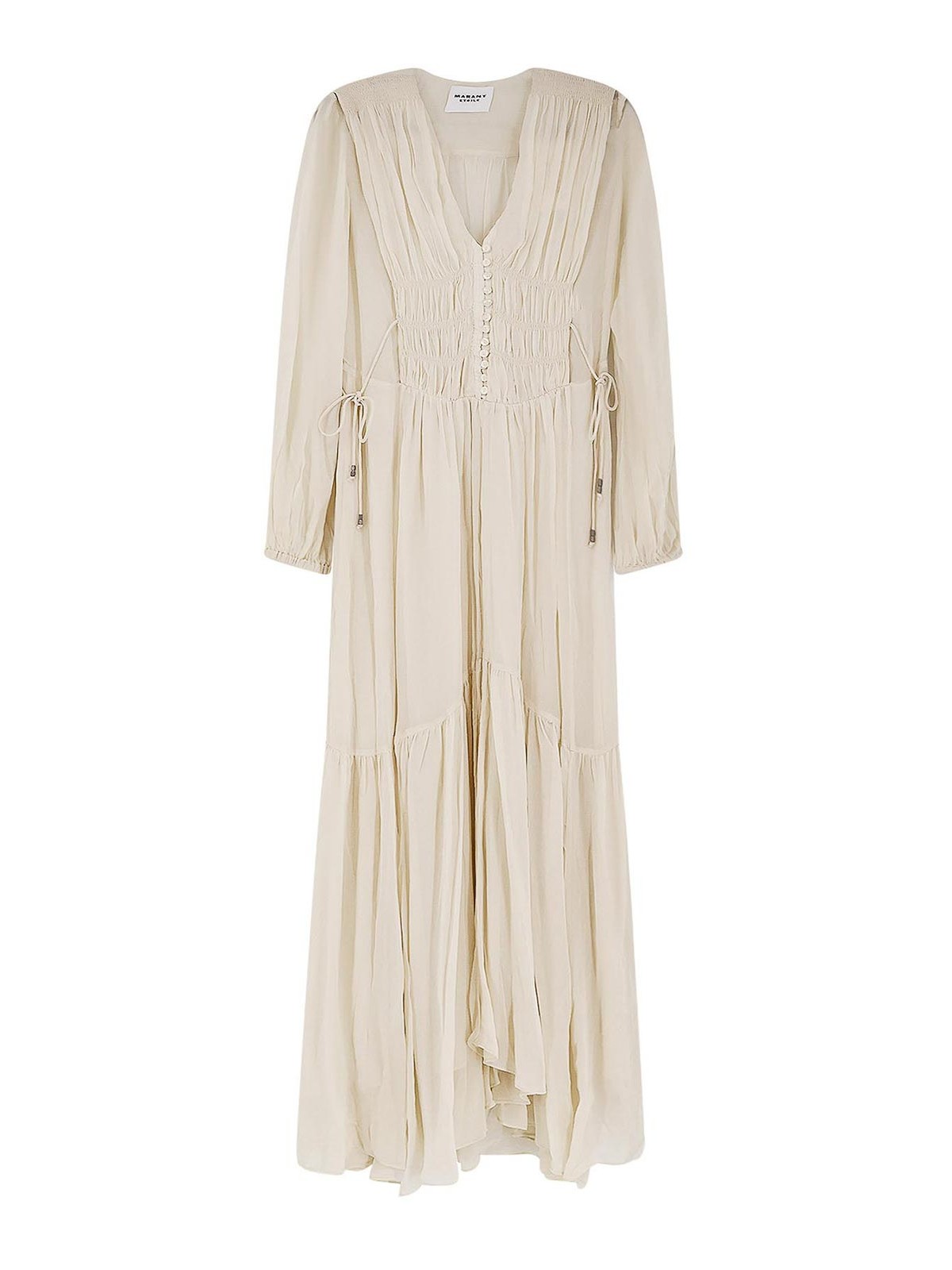 Isabel Marant Etoile - briane long dress flowing silhouette
