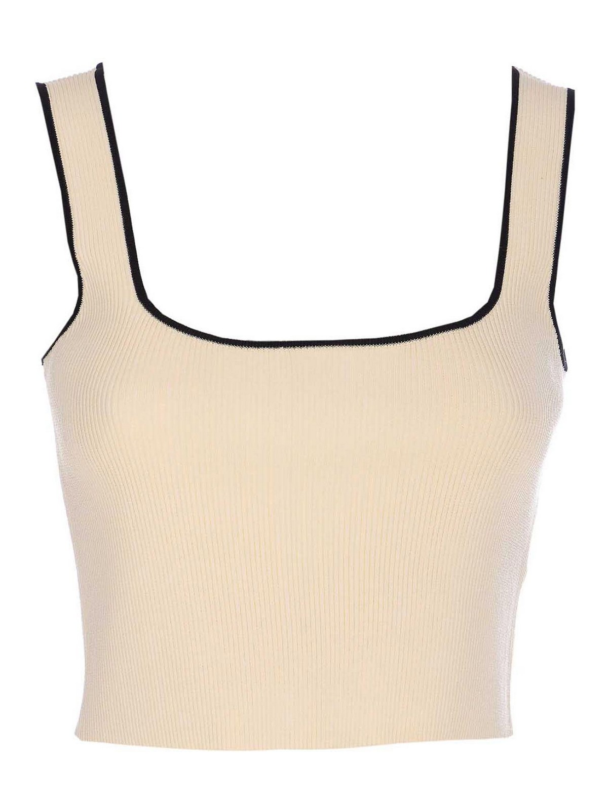 Eleh cropped top - White