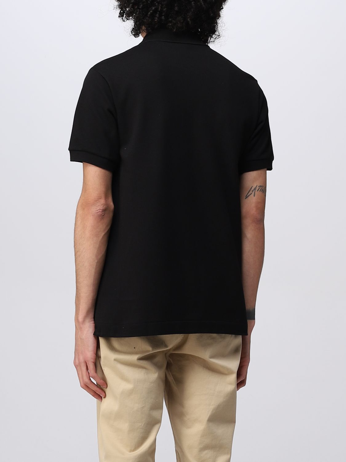 Polo Shirt Men color Black