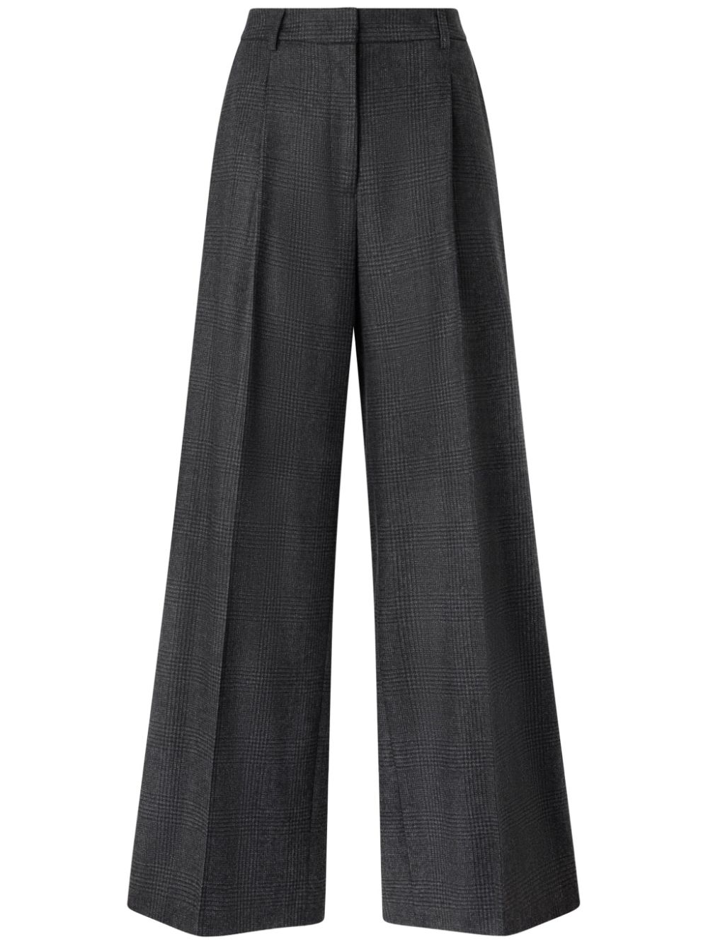 High-waisted trousers - Grey