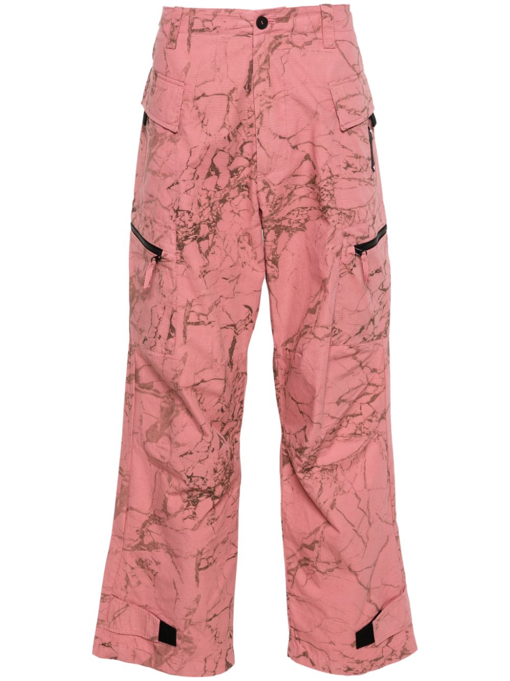 Overdye Static cargo torusers - Pink