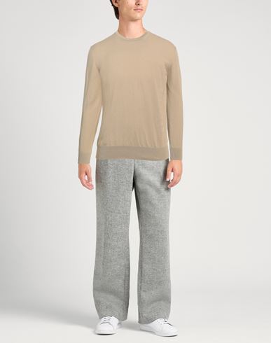 Alpha Studio Man Sweater Sand Size 38 Cotton