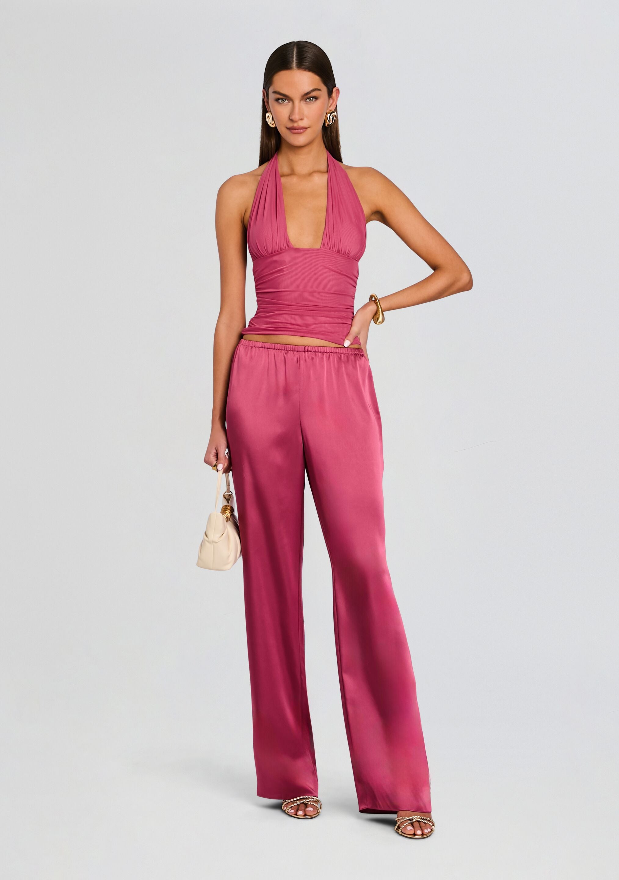 Lillian Satin Pant