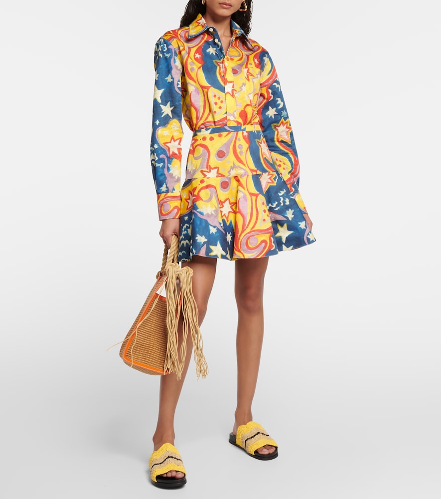 Printed cotton shirt
