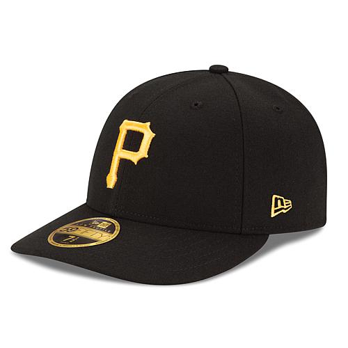 Men's Black Pittsburgh Pirates Authentic Collection On Field Low Profile Game 59FIFTY Fitted
