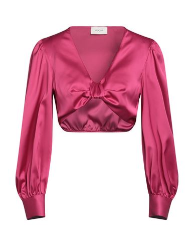 Woman Top Magenta Size ONESIZE Polyester, Elastane
