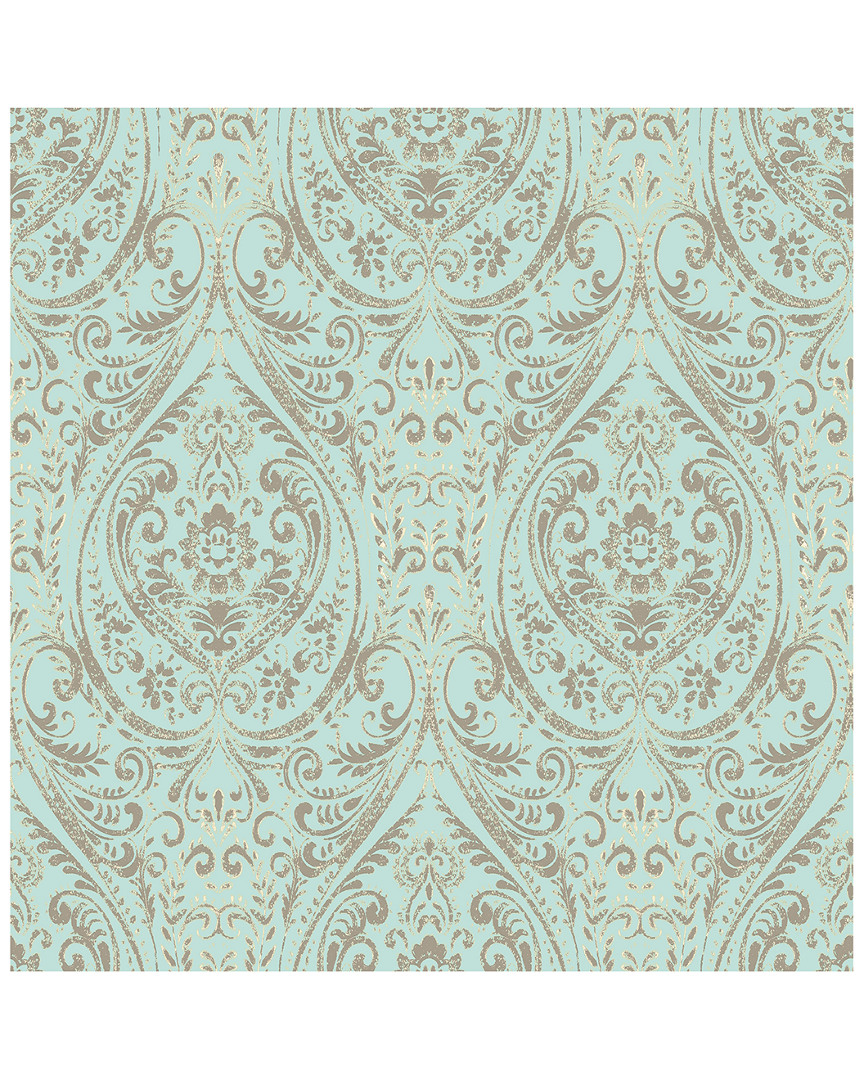 Nuwallpaper Nomad Damask Peel & Stick Wallpaper