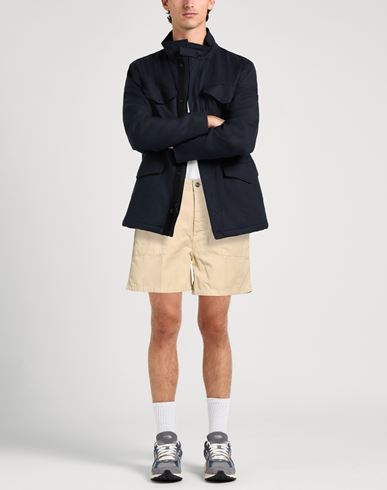 Man Shorts & Bermuda Shorts Sand Size 28 Cotton