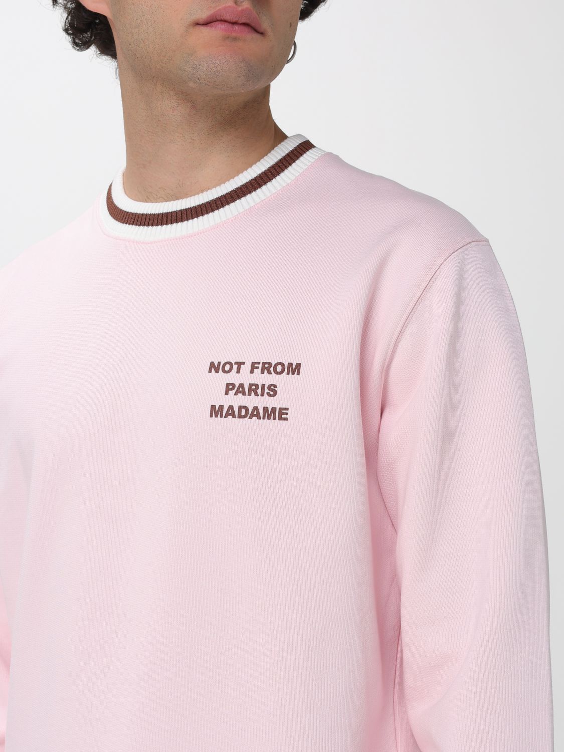 Sweatshirt DRÔLE DE MONSIEUR Men color Pink