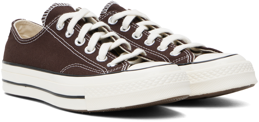 Brown Chuck 70 Low Top Sneakers