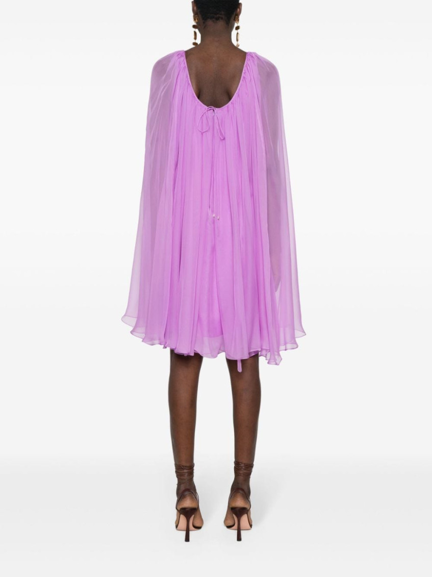 - Silk Midi Dress