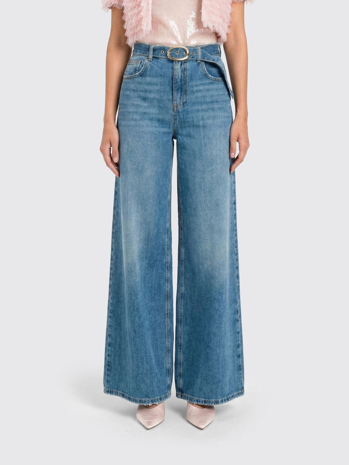 Jeans Woman color Denim